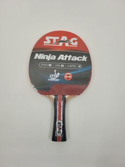 STAG - Ninja Attack TT Racket ITTF Approved Flared