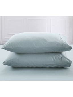 Maspar - Colorart Slumber Solid 130GSM Blue Pillow Cases (Set of 2)