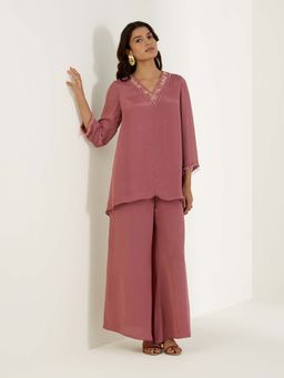 THREE-THREE - Mauve Nova Co-ord Set