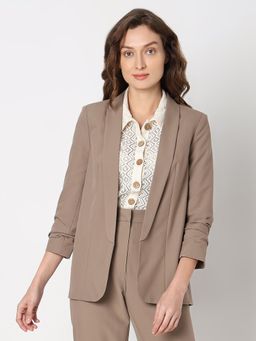 VERO MODA - Brown Tailored Blazer