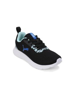 Puma - Spacestrix JR Unisex Black Running Shoes