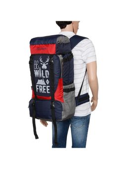 FUR JADEN - 55 Ltr Rucksack Travel Red Backpack (L)