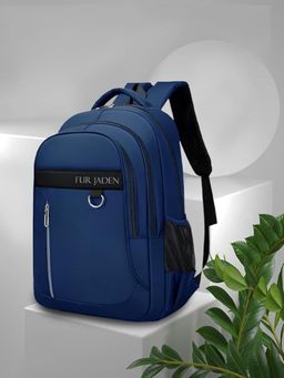 FUR JADEN - 35L Solid Navy Blue Backpack (M)