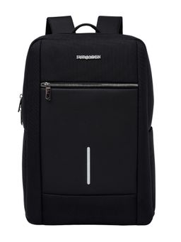 FUR JADEN - 15.6 Inch Laptop Structured Black Backpack (M)