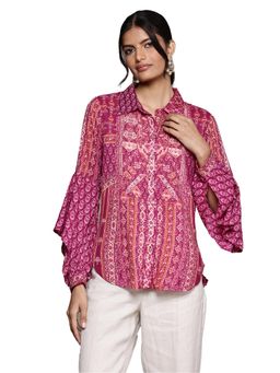 Aarke Ritu Kumar - Pink Mosaica Shirt