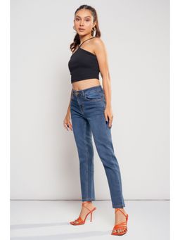 FREAKINS - Mid Dark Slim Jeans