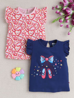 Bumzee - Multi-Color Printed Top (Pack of 2)