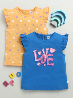 Bumzee - Multi-Color Printed Top (Pack of 2)