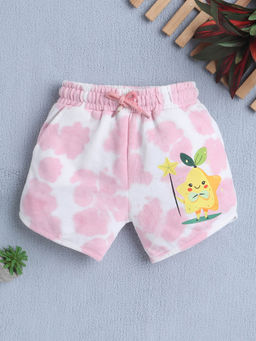 Bumzee - Pink Tie & Dye Shorts