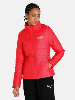 Puma - Lightweight Padded Womens Pink Jacket