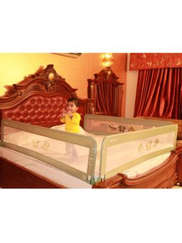 Safe-O-Kid - Green Printed Metal Side Bed Rails (Pack of 3) (0-36 Months)