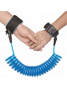 Safe-O-Kid - Blue Printed Plastic Wrist Link (0-36 Months)