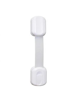 Safe-O-Kid - White Printed Plastic Safety Locks (Pack of 10) (0-36 Months)