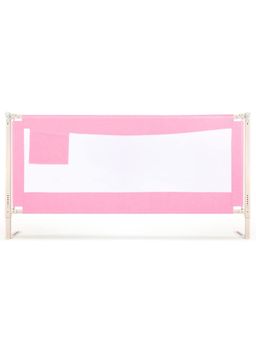 Safe-O-Kid - Pink Printed Metal Side Bed Rail (0-36 Months)