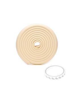 Safe-O-Kid - Beige Printed Foam Edge Guard (0-36 Months)