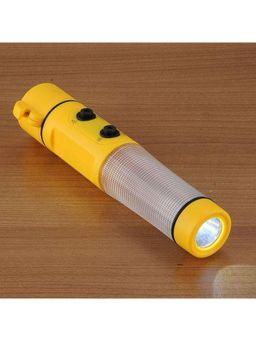 Safe-O-Kid - Yellow Printed Plastic Flash Light (0-36 Months)