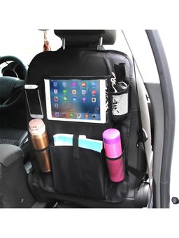 Safe-O-Kid - Black Printed Fabric Kick Mat (0-36 Months)