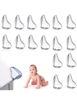 Safe-O-Kid - Transparent Printed Silicone Corner Guard (Pack of 16) (0-36 Months)