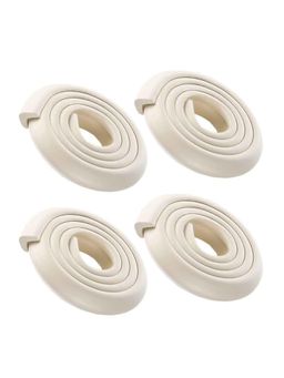 Safe-O-Kid - Cream Printed Foam Edge Guards (Pack of 4) (0-36 Months)