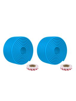 Safe-O-Kid - Blue Printed Foam Edge Guards (Pack of 2) (0-36 Months)