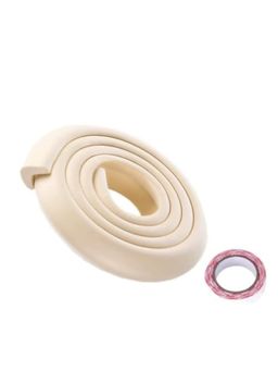 Safe-O-Kid - Cream Printed Foam Edge Guard (0-36 Months)