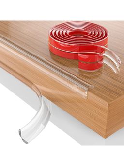 Safe-O-Kid - Transparent Printed Silicone Edge Guard (0-36 Months)