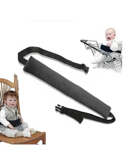 Safe-O-Kid - Grey Printed Fabric Chair Seat Strap (0-36 Months)