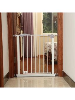 Safe-O-Kid - Grey Printed Metal Safety Gate (0-36 Months)