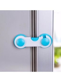 Safe-O-Kid - Blue Printed Plastic Safety Lock (0-36 Months)