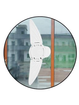 Safe-O-Kid - White Printed Plastic Safety Locks (Pack of 8) (0-36 Months)