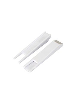 Safe-O-Kid - White Printed Plastic Door Stoppers (Pack of 2) (0-36 Months)