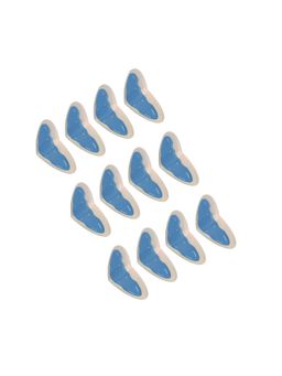 Safe-O-Kid - Blue Printed Plastic Safety Locks (Pack of 12) (0-36 Months)