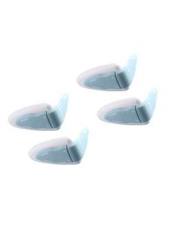 Safe-O-Kid - Blue Printed Plastic Safety Locks (Pack of 4) (0-36 Months)