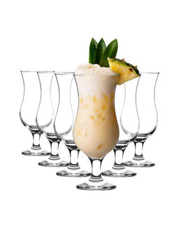 LAV - Clear 390 CC Cocktail Glasses (Pack of 6)