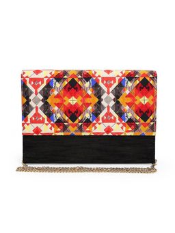 Tarini Nirula - Bauhaus Black Clutch