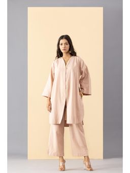 MARKKAH STUDIO - Pink Dhriha Co-Ord Set