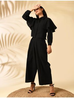 MARKKAH STUDIO - All Black Co-Ord Set