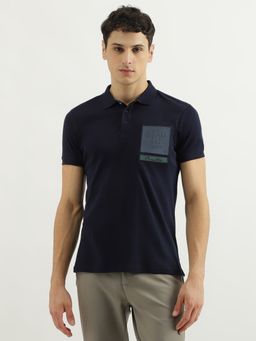 United Colors of Benetton - Chest Badge Polo Collar T-Shirt