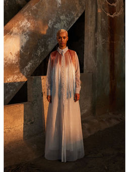 AKHL - Pink Gradient Glass Dress (Set of 2)