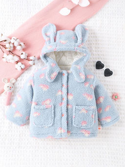 Hopscotch - Abstract Print Long Coat