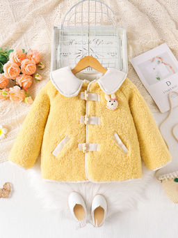 Hopscotch - Bunny Applique Long Coat