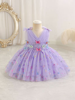 Hopscotch - Butterfly Print Party Dress