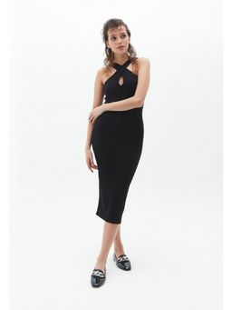 OXXO - Black Midi Dress