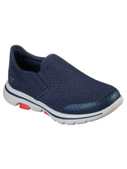 SKECHERS - Boys Go Walk 5 Navy Blue Sports Shoes
