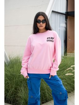 COLOR CAPITAL - Pink Official Merchandise Oversized Sweatshirt