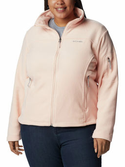 Columbia - Womens Orange Fast Trek II Fleece Jacket