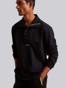 Muvazo - Zip Zest Men Pullover Sweatshirt