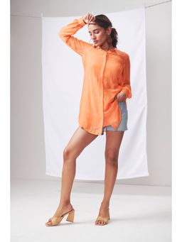 Saundh - Petal Shirt Orange