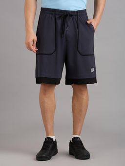 SKECHERS - Men Patch Pocket Grey Shorts