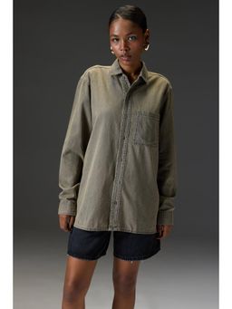 FREAKINS - Dessert Grey Denim Women Shirt